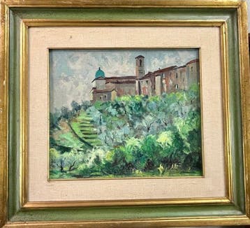 Aldo Augusto Baccinetti (1903-1990) - Primavera a Cozzile