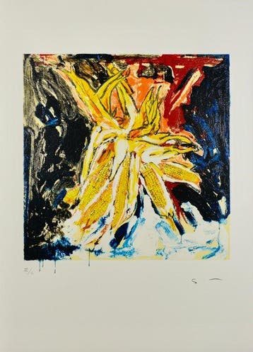 Mario Schifano (1934-1998) - Pannocchie