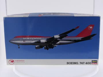 Schaal 1:200 Hasegawa 10174 Boeing 747-400 Northwest Airl..., Hobby & Loisirs créatifs, Modélisme | Avions & Hélicoptères, Ophalen of Verzenden