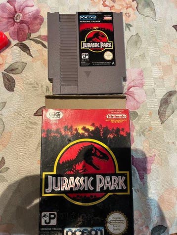 Nintendo, Ocean - Nes - Jurassic Park - Videogame
