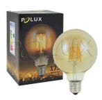 Retro Filament LED-lamp Bol Medium E27 G95 4W 320Lm, Verzenden