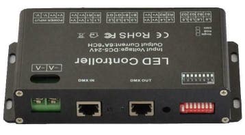 DMX RGB LED Controller - 6 Kanaals, Verzenden