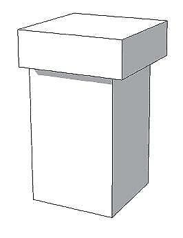 *TIP* Toonbank U-Frame Thick C-PUH-006, Articles professionnels, Aménagement de Bureau & Magasin | Commerce & Inventaire, Enlèvement ou Envoi