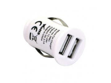 GrabNGo Autolader 2xUSB Wit, Autos : Divers, Carkits, Ophalen of Verzenden