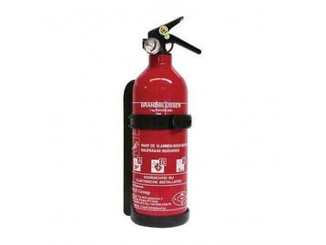 Brandblusser ABC 1Kg met Manometer, Ophalen of Verzenden, Nieuw