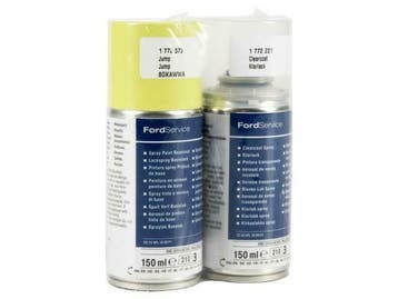 ORIGINEEL Ford verfspray GEEL SPRONG + blanke lak 150ml 1772, Ophalen of Verzenden