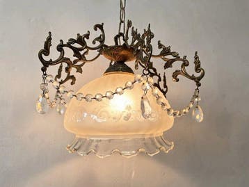 Lampe - Plafonnier vintage – Style néoclassique avec