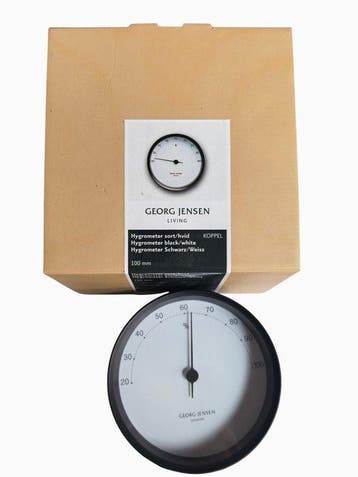 Georg Jensen - Hygrometer - Plastic, Glas -