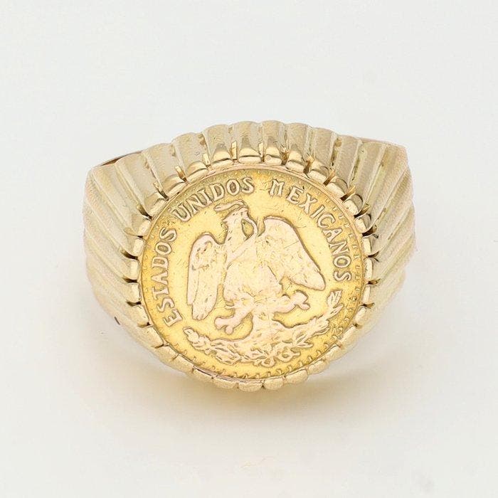 Ring - 18 karaat Geel goud, Bijoux, Sacs & Beauté, Bagues