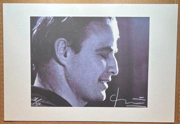 Bert Stern (1929–2013) - Bert Stern signed Famous Marlon