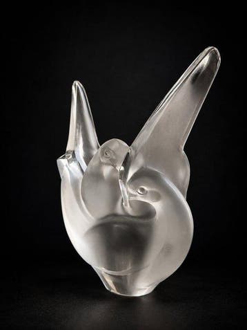 Lalique France - René Lalique - Centre de table - Sylvie -