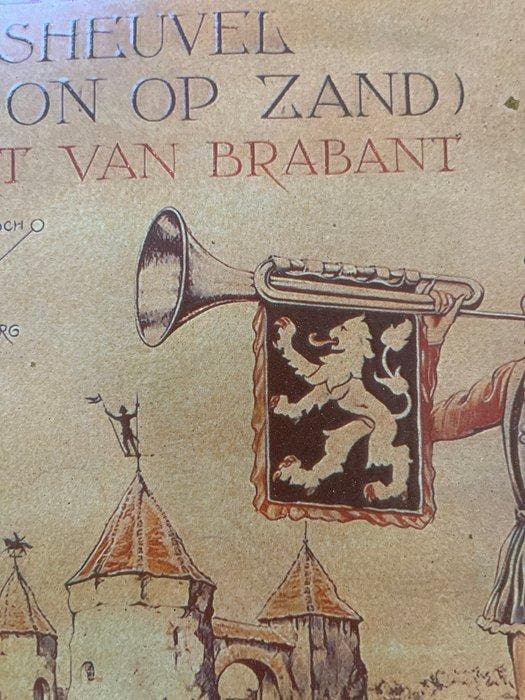 De Efteling - Emaille bord - Emaille, Antiek en Kunst, Antiek | Wandborden en Tegels