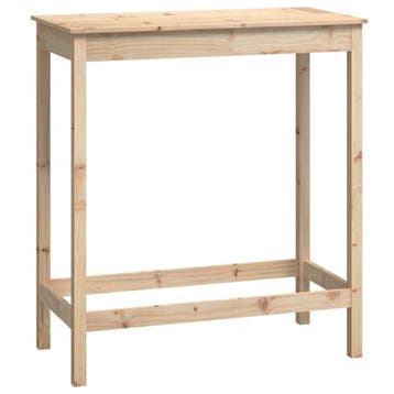 Bartafel 100x50x110cm Grenen | Retour deal | Sla nu toe, Verzenden, Zo goed als nieuw