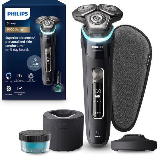 Philips Shaver 9000 Series Elektrisch scheerapparaat – me., Handtassen en Accessoires, Uiterlijk | Haarverzorging, Nieuw, Verzenden
