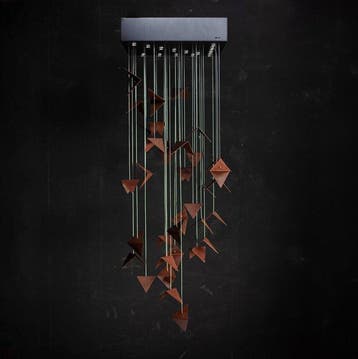 Gie El - Lustre - Acier - PORTAL rouille LGH0831