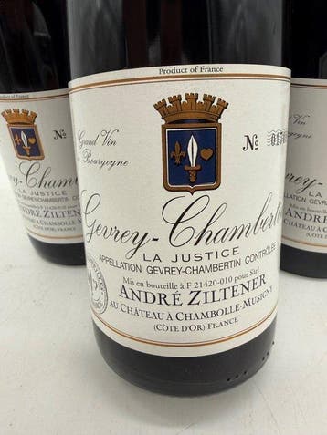2010 André Ziltener La Justice - Gevrey Chambertin - 3, Nieuw