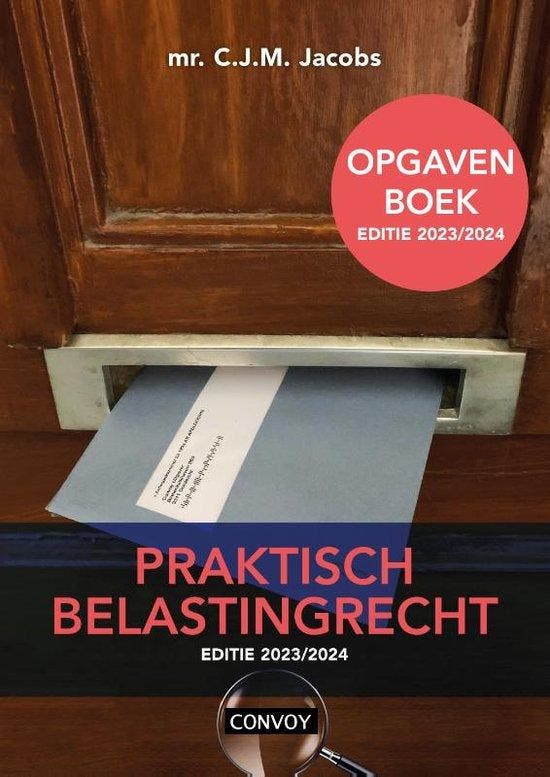 2023/2024 / Praktisch Belastingrecht / Opgavenboek, Livres, Science, Envoi