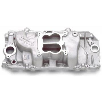 Edelbrock Performer 2-O Manifold, Chevrolet BB 396-502, Ophalen of Verzenden