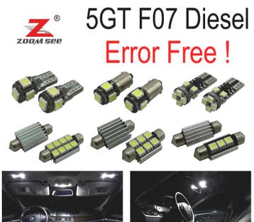 Kit 26 Ampoules Led Intérieur Pour Bmw Série 5 F07 5Gt Diese, Verzenden