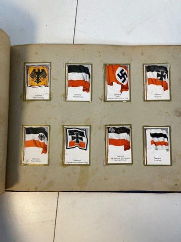Danmarks-Album med Europa-Atlas – Flag-Serie 1–180 –, Nieuw