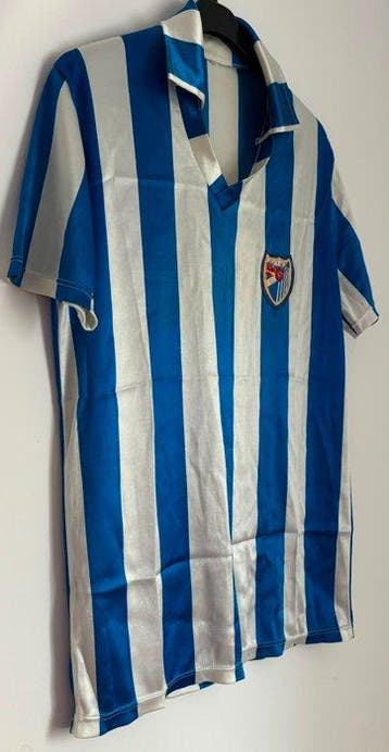 Very Rare Vintage Jersey - CD Málaga Home Shirt 1970s–1980s, Nieuw