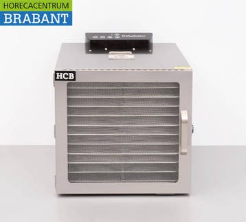 HCB RVS Voedseldroger Droogautomaat Fruitdroger 12 rekken, Zakelijke goederen, Ophalen of Verzenden, Nieuw in verpakking