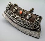 ANTIQUE briquet tibétain (Mecha) - Éthnie Khampa XIXe siècle, Antiquités & Art