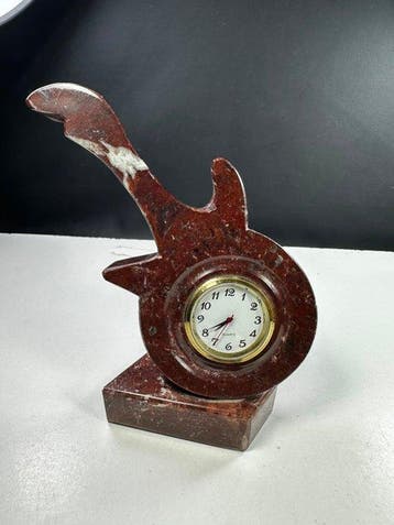 Prachtige Onyx Gitaar Horloge- 448 g - (1), Verzamelen