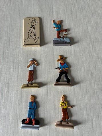 Tintin - Set van 22 platte Corner-figuren - 2010