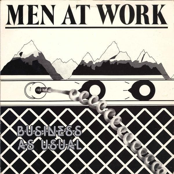 Men At Work - Business As Usual, Cd's en Dvd's, Vinyl | Pop, Gebruikt, Verzenden