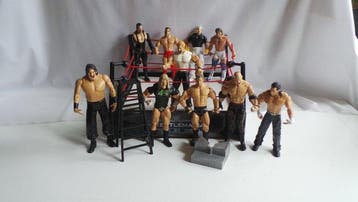 Jakks Pacific - Speelgoed Lot 10 Figurines articulées et