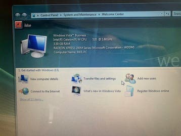 Fujitsu Siemens Amilo M52212 with power adaptor ,1,6ghz, Nieuw