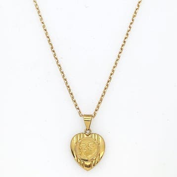 Ketting met hanger - 18 karaat Geel goud