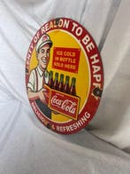 Emaille bord – Coca-Cola – vintage stijl – “Plenty of reason