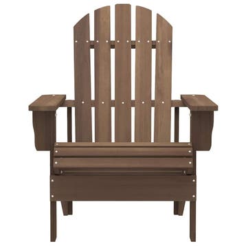 vidaXL Tuinstoel Adirondack met tafel massief vurenhout, Tuin en Terras, Verzenden, Nieuw