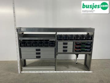 Aluca bedrijfswageninrichting 2040x420x1240mm (3185), Verzenden, Gebruikt