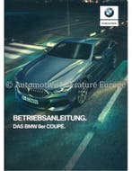 2019 BMW 8 SERIE COUPE INSTRUCTIEBOEKJE DUITS, Ophalen of Verzenden