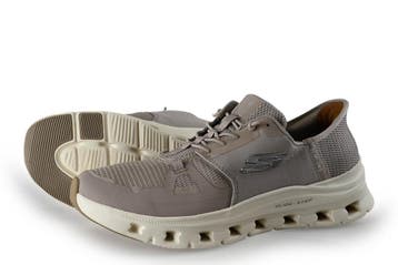 Skechers Sneakers in maat 41 Bruin, Bruin, Verzenden, Zo goed als nieuw, Skechers