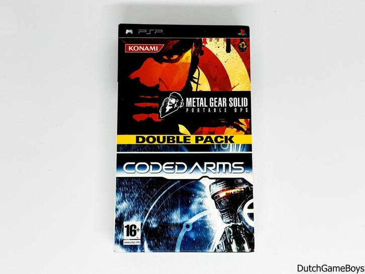 PSP - Double Pack - Metal Gear Solid - Portable Ops / Coded, Consoles de jeu & Jeux vidéo, Consoles de jeu | Sony PSP, Envoi