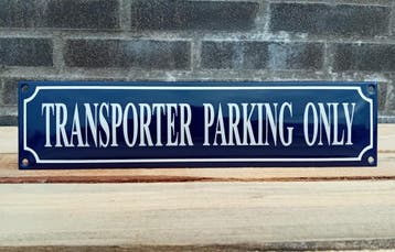 Transporter parking only, Verzenden, Nieuw