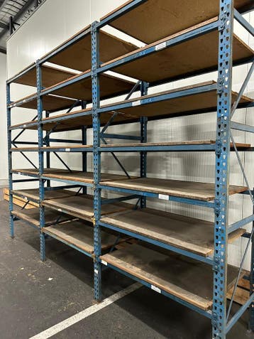 Grootvakstelling - 9 staanders 3000x1300x800 (2+1 GRATIS), Ophalen of Verzenden