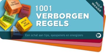 Hulpwaaier 1001 Verborgen Regels 9789491806971, Verzenden, Zo goed als nieuw