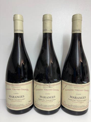 1994 Domaine Vincent Girardin Clos des Loyéres rouge -, Nieuw