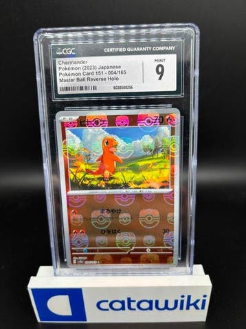 Pokémon - 1 Graded card - Charmander (Master Ball Pattern), Nieuw