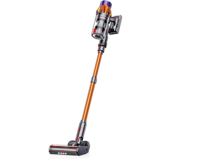 Honiture X7 - Steelstofzuiger - Draadloos 45000PA - Goud, Electroménager, Aspirateurs, Envoi