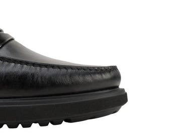 TESTONI - 8 UK - 42 IT - Gargano Mocs Sport Napa Calf, Nieuw