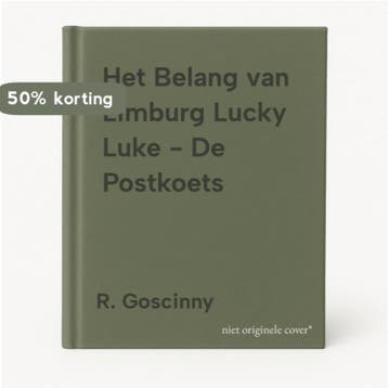 Het Belang van Limburg Lucky Luke - De Postkoets R. Goscinny, Boeken, Verzenden, Zo goed als nieuw, R. Goscinny