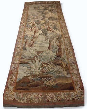 Aubusson - Wandtapijt - 360 cm - 148 cm - Tapijt met