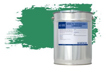 Wixx PU Wegenverf Lijnenverf RAL 6024 | Verkeersgroen 2.5L, Verzenden