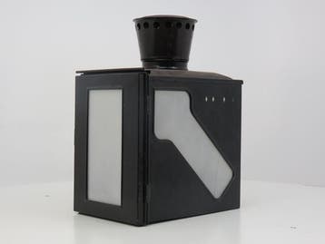 WEICHENLATERNE UHR ALT!!!! MILCHGLASS!!!!  SELTEN, RARE, Collections, Ophalen of Verzenden, Overige typen
